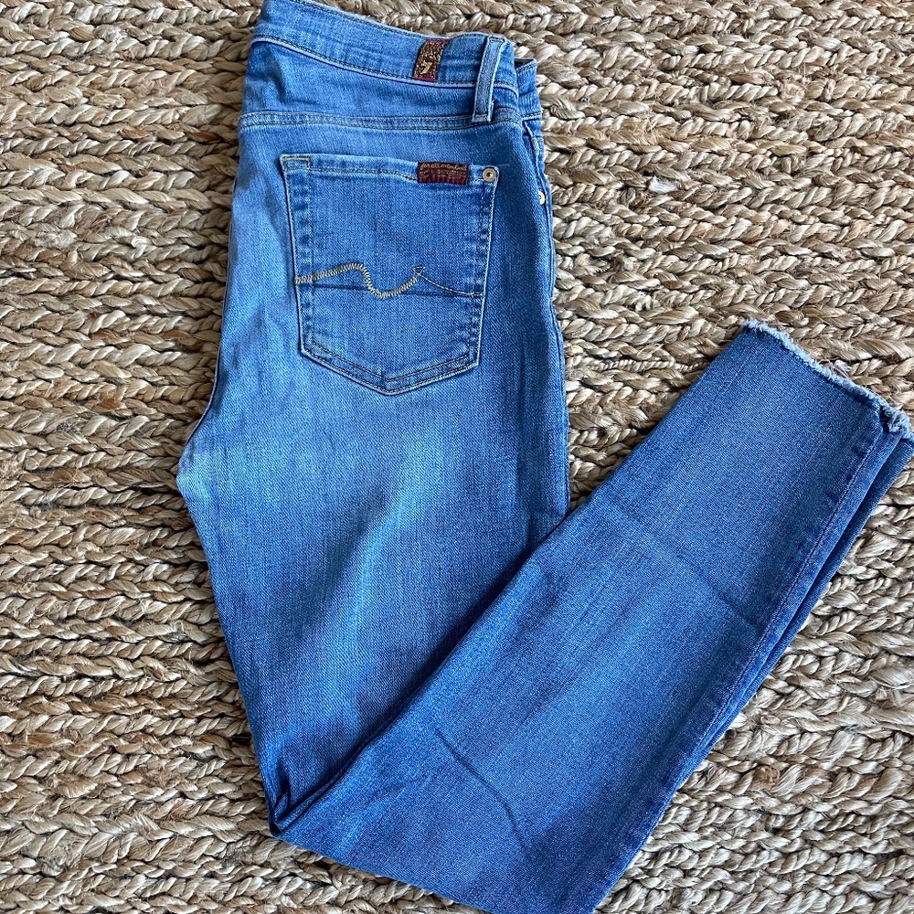 7 for all Mankind Blue Jeans